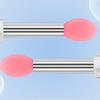 1Pcs Multifunctional Silicone Brush Applying Manicure Tool Reusable Lip Brush Nail Arts Silicone Applicator Sticks