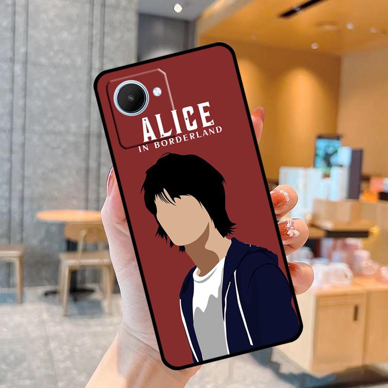 Alice In Borderland Case For Realme C55 C33 C31 C35 C30 C11 C15 C25s C21Y GT Neo 5 3T 2T 8 9 10 11 Pro Plus