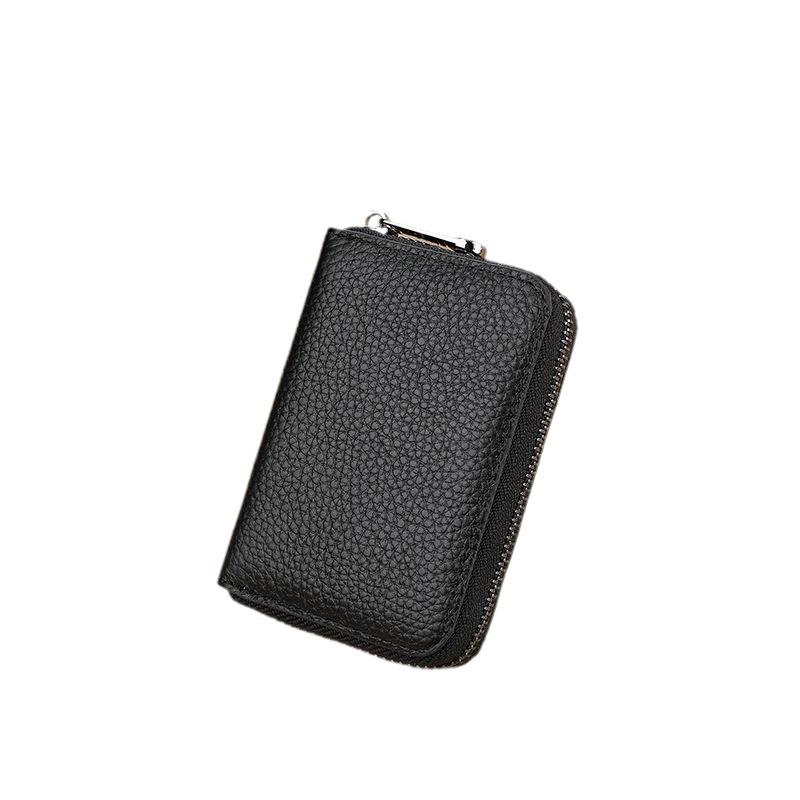 Ultra-Thin Minimalist Anti-Demagnetization Card Holder with Large Capacity for Men and Women