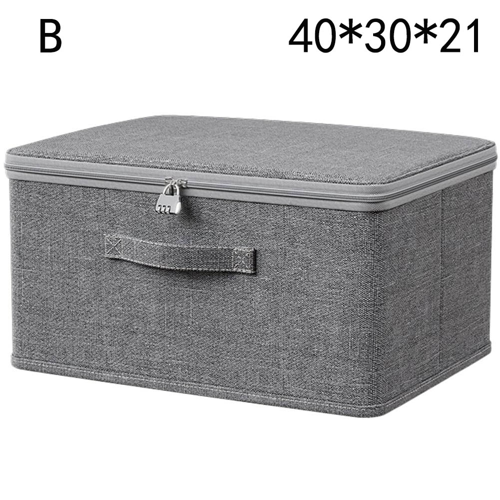 Foldable Storage Box Multi-Purpose Closet Organizer For Spacious And Durable Clothes Storage Trunks For Home Organization
