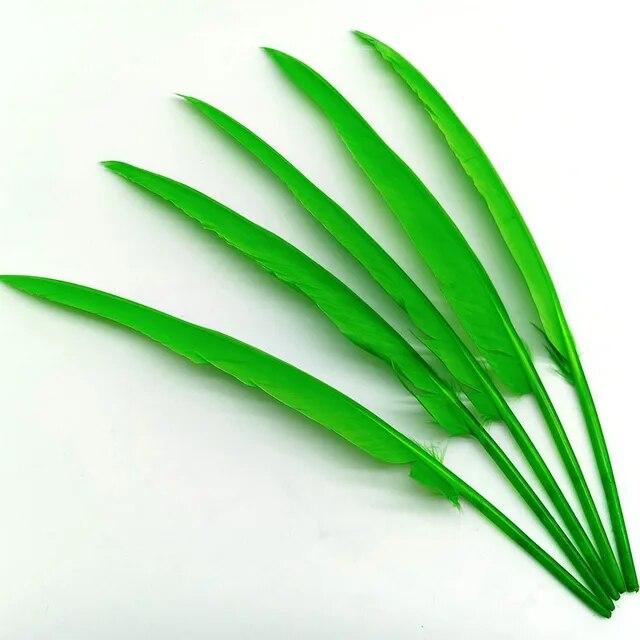 

100 шт фазан Турция большие перья крылья шлейфы DIY индийский головной убор рождественская ваза украшения свадебные аксессуары для рукоделия L красный