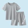 1 to 12 Years Boys Sport Suit Black Red Blue Child Boy Sportswear Football Basketball Clothes Sets T Shirt and Shorts Tracksuit