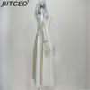 BITCED Women's Spring Dress: Elegant and Sensual Strappy Backless Halter Dress