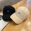 Simple embroidery love baseball cap children's summer thin sunshade sunscreen white cap big head circumference versatile tide