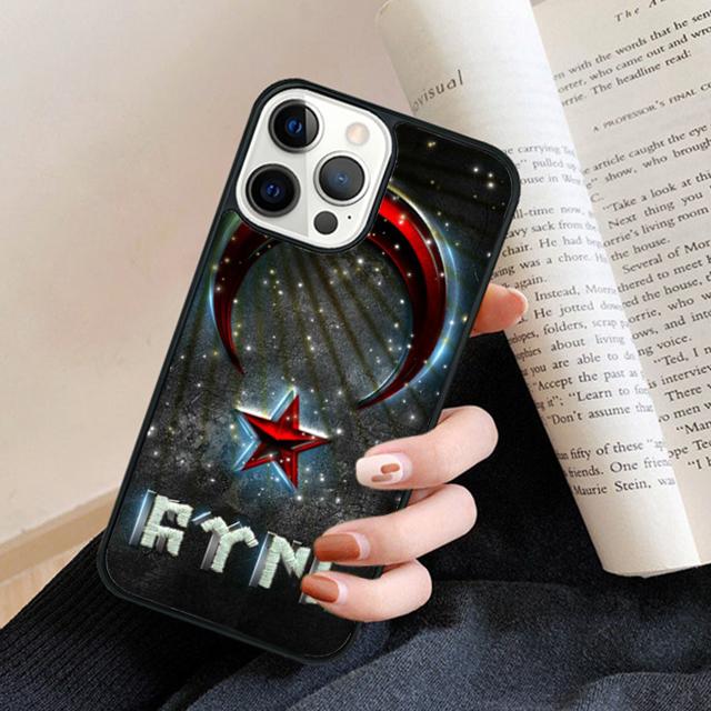 Turkei Turkey Ataturk Flag Banner Phone Case Back Cover for iPhone 17 Air 16 15 14 13 11 12 Pro Max Plus Fundas