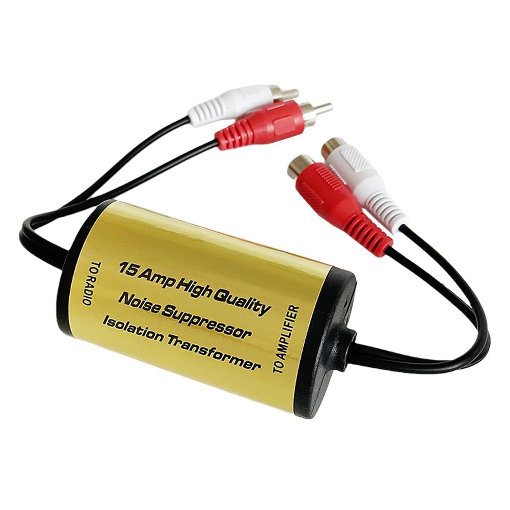 RCA Audio Noise Filter Suppressor Ground Loop Lsolator For Car And Home Stereo Noise Filter Suppressor Ground Loop Lsolator Air Filters 7