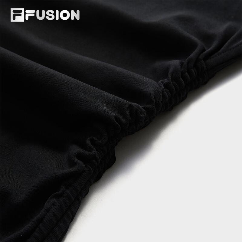 FILA FUSION Women's Slim Fit Knit T-Shirt Dress