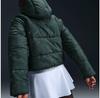 Куртка женская Nike Sportswear Classic Therma-FIT Puffer пуховая зеленый