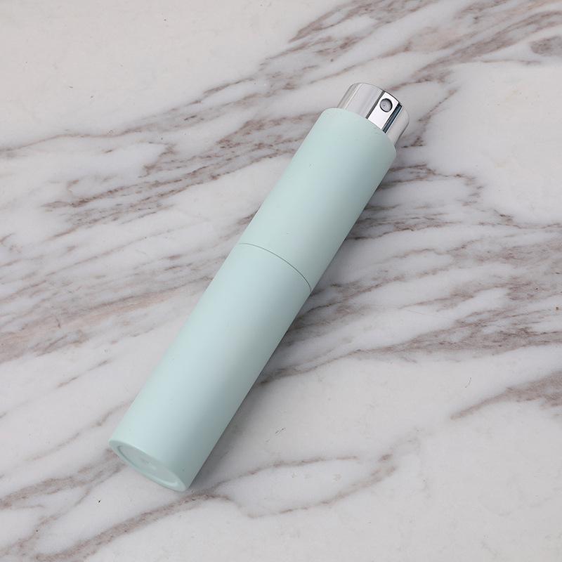 

10 мл Атомайзер для духов с поворотным механизмом и выдвижным распылителем, конфетного цвета – Высококлассный портативный стеклянный флакон-спрей