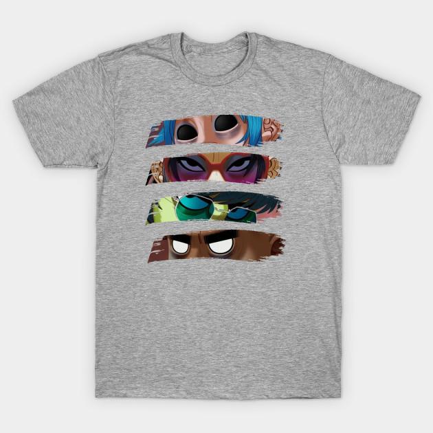 Unisex Fashion TShirt Gorillaz Style Print TShirt Plus Size XS-6XL T-Shirt 100%Cotton Tops O Neck Short Sleeve Tees