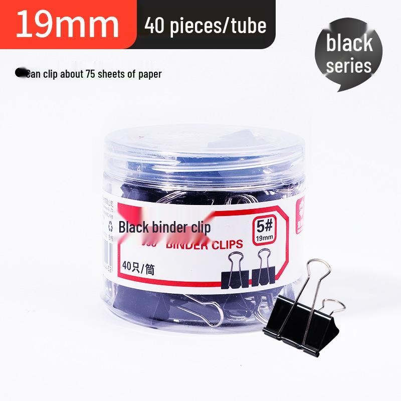 Haiboxin Large Swallowtail Metal Clips for Office and Stationery