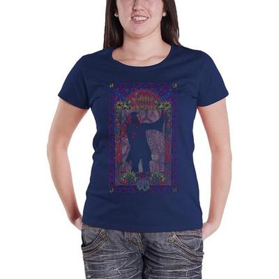 Janis Joplin Womens/Ladies Paisley Cotton T-Shirt