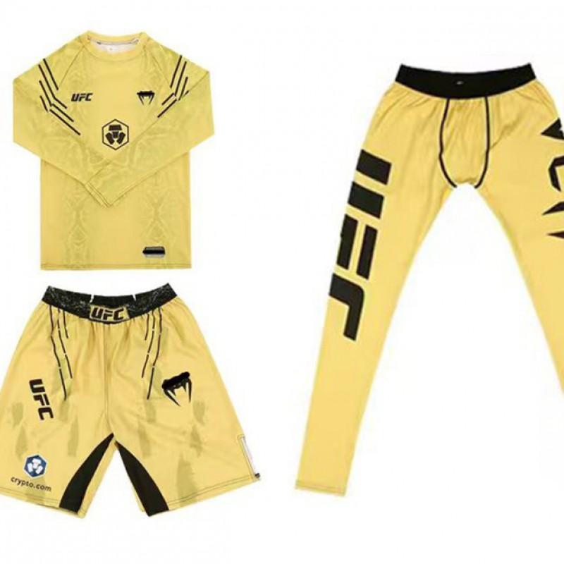 MMA Antrenman Şort Seti Boks Muay Thai Kickboks Güreş Spor Salonu Egzersiz Spor Giyim
