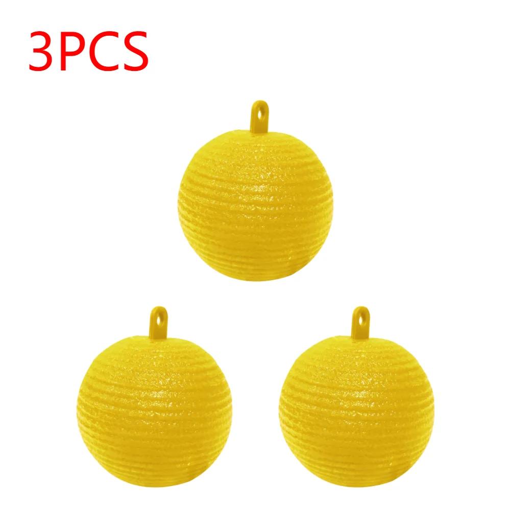1-6PCS Ball Fruit Fly Catcher Pest Control Sticky Trap Wasp Bee Insect Trap Flying Insects Traps Ball for Catching Fruit Insects