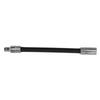 Wrench Extension Rod Bendable Universal Flexible Shaft Sleeve Extension Bar for Factory Workshop Black