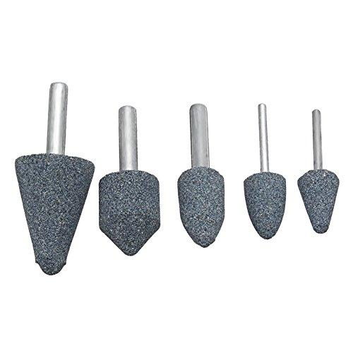 Mollytek 16-Piece Air Die Grinder Set for Polishing and Grinding, 1/4" Air Rotary Tool, 10 Types of Grinding Wheels, with Storage Case