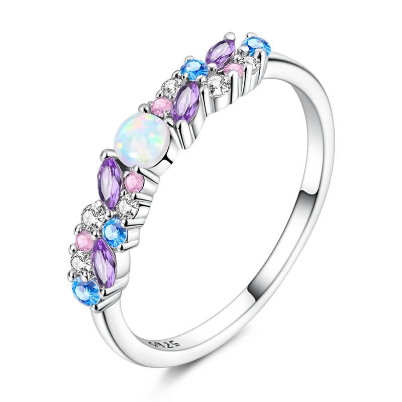 Authentic Copper Women Finger Rings for Women Copper Cocktail Ring Geometric Butterfly Round Shape Luxury Jewellery