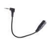 2.5Mm Male To 3.5Mm Female Audio Stereo Headphone Converter Adapter