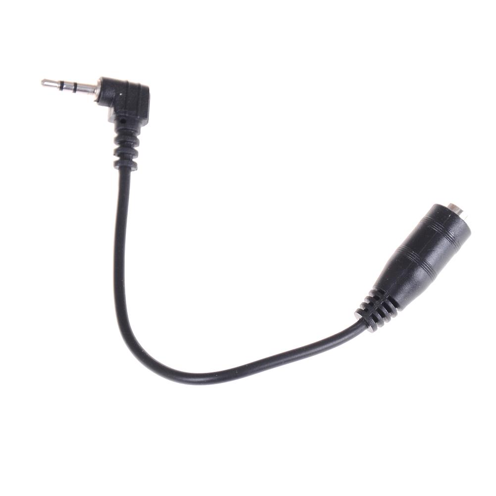 2.5Mm Male To 3.5Mm Female Audio Stereo Headphone Converter Adapter