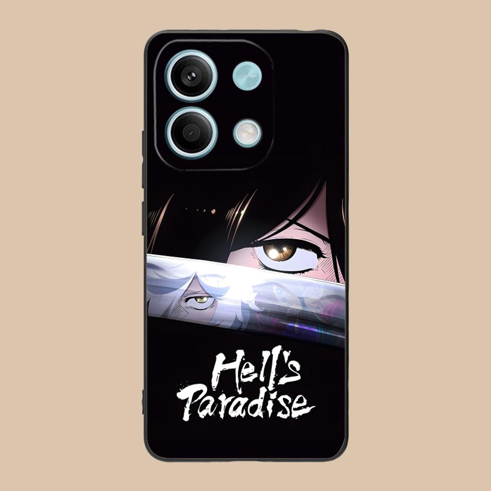 Hell's Paradise Sagiri Phone Case for POCO F8 F7 F6 F5 F4 F3 F2 Pro GT C75 C71 C65 C61 C40 Pro Ultra Soft TPU Shockproof Cover