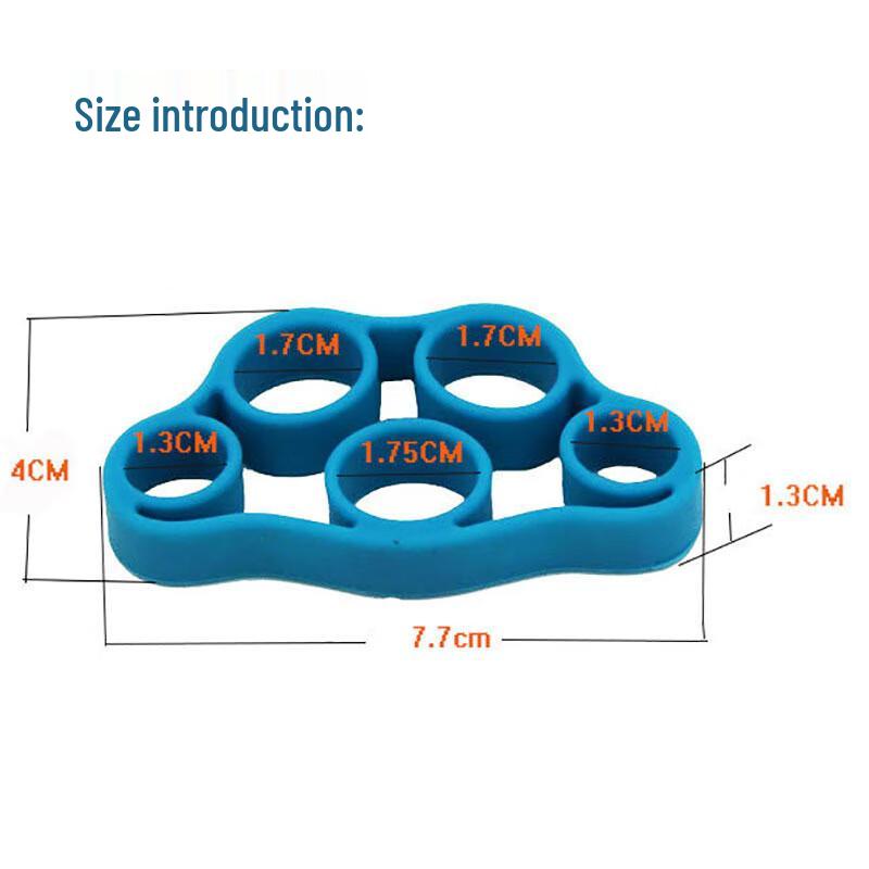 Silicone Five-Finger Hand Grip Strengthener