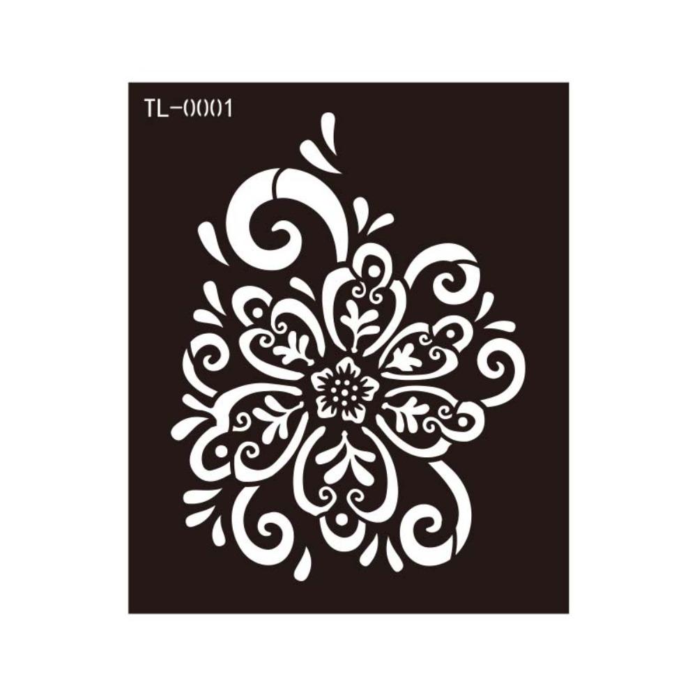 Fake Tattoo Decals Henna Tattoo Template Mehndi Stickers Body Art Sticker Temporary Tattoo Girls