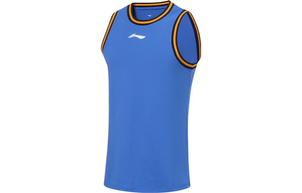 Li Ning Sports Basketball Collection Basketball Suit Men's Beijing Blue AATT001-8