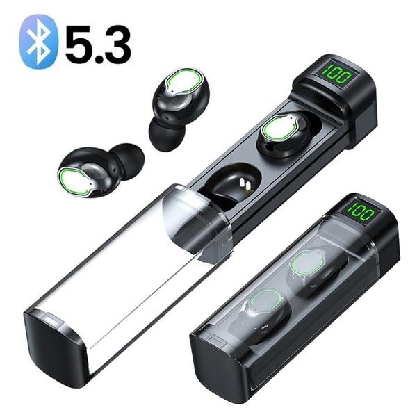 

TWS наушники беспроводные Bluetooth V5.3 наушники-вкладыши без помощи рук игровая гарнитура спортивные наушники Hi-Fi стерео звук