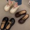 Wearing lazy bag head half slippers thick-soled slippers women's spring and summer new height-enhancing cool slippers