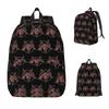 Batoh s logem Slayers Daypack Velká kapacita Dětský taška na knihy Školní taška Tašky přes rameno pro muže Ženy