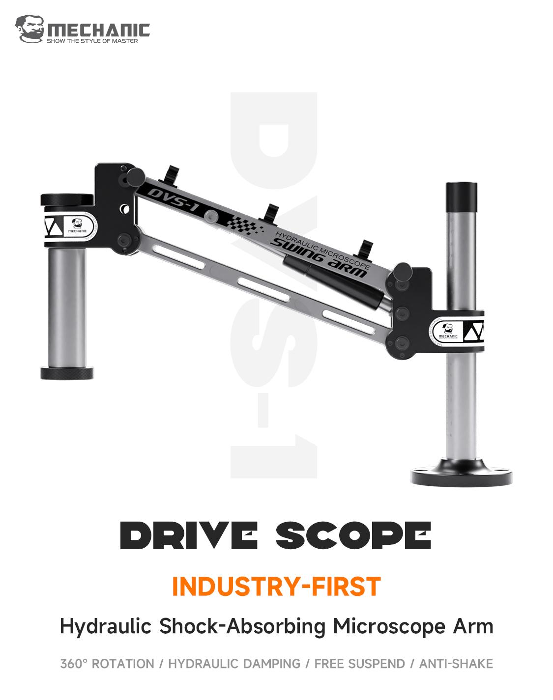 MECHANIC microscope rotating stand, dual-arm support