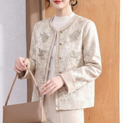 XUEXI Women's Chinese Style Jacquard Jacket