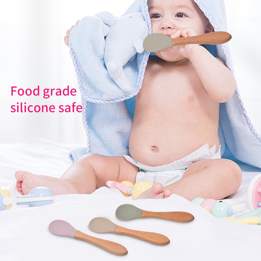 Baby Siliconen Kom Voedingsservies Lepel Waterdichte Zuignap Kom Kinderen
