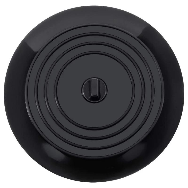 6 Inches Large Silicone Drain Plug Hair Stopper Flat Suction Cover Tub Stopper Leakage-proof Drain Cover Bathroom Accessories
