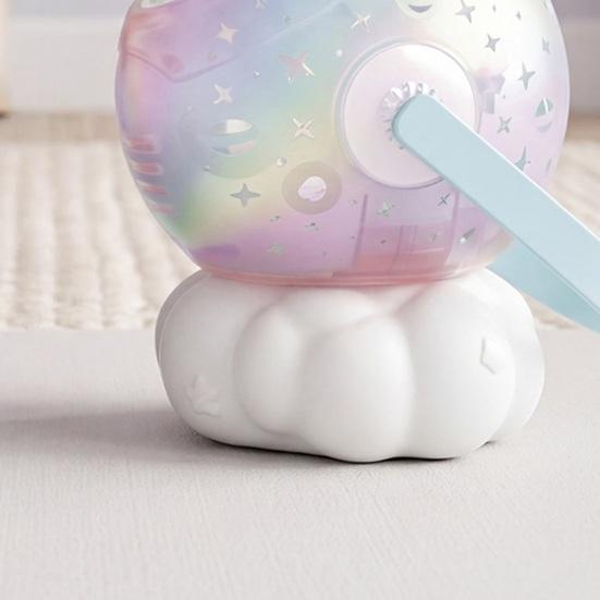 Automatic Bubbles Maker, Rechargeable Bubble Machine with 10 Nozzle, 600ml Tank, Colorful Light Up Bubble Blower, Outdoor Toy