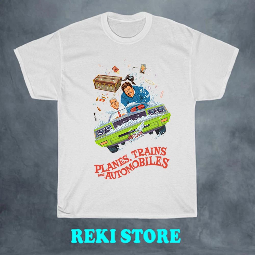 Planes Trains And Automobiles Movie Men s White Size S-5XL L