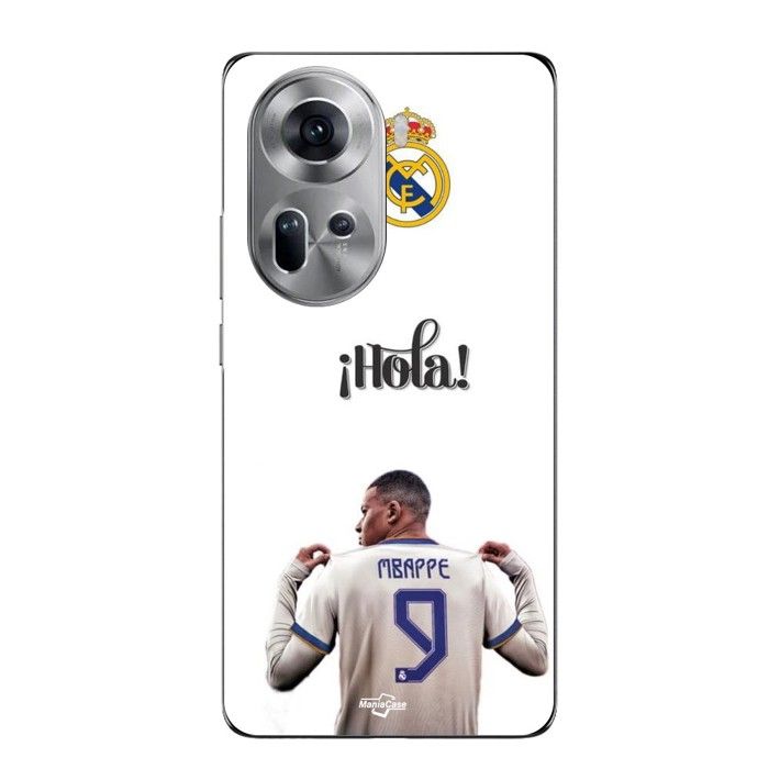 Coque Pour Oppo Reno 11 5g Kylian Mbappe Real Madrid 9 Hola Maniacase