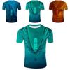 Godzilla King Of The Monster Men Short Sleeve Tops 3d Print Casual T-shirt Tee