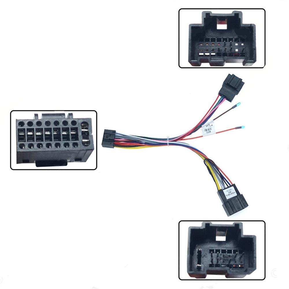 16pin Car Radio Audio Player Power Cable Adaptor Wiring Harness For Chevy Kopacz