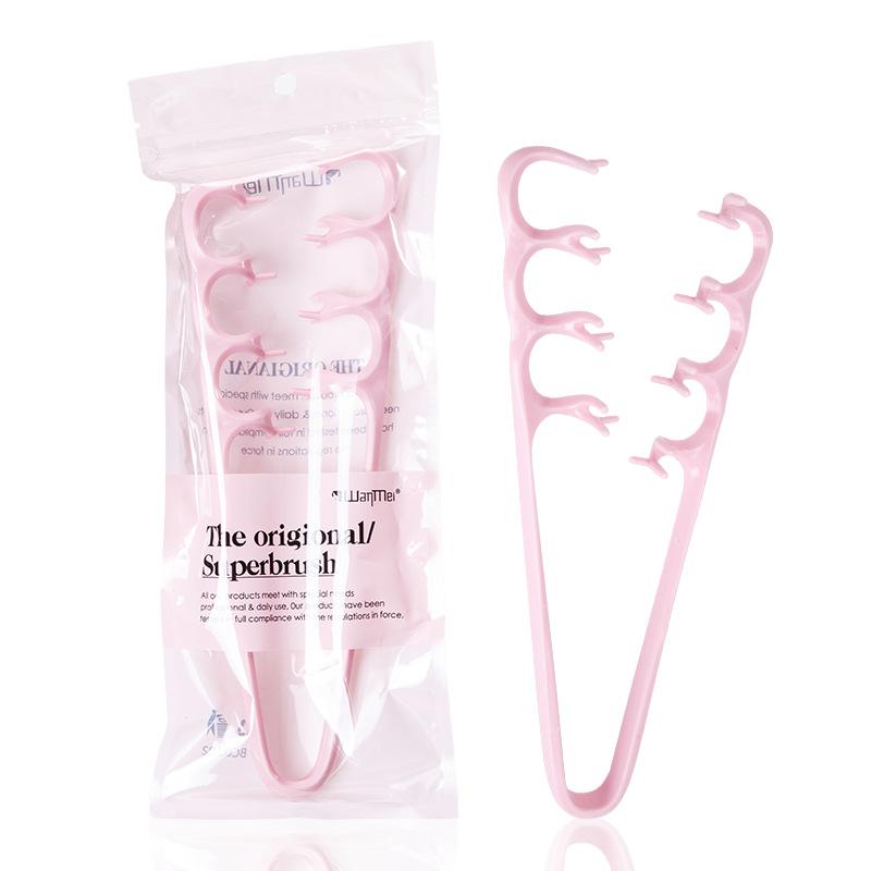 New Volumizing Texture Styling Comb Hair Root Fluffy Clip Men s and Women s Styling Hair Seam Bangs Hair Comb Hairdressing Tools розовый