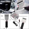 12V Winter Electric Heater Car Ice Scraper Windshield Glass Snow Shovel Removal Defrost Cleaning Tool Heat Snow Scraper