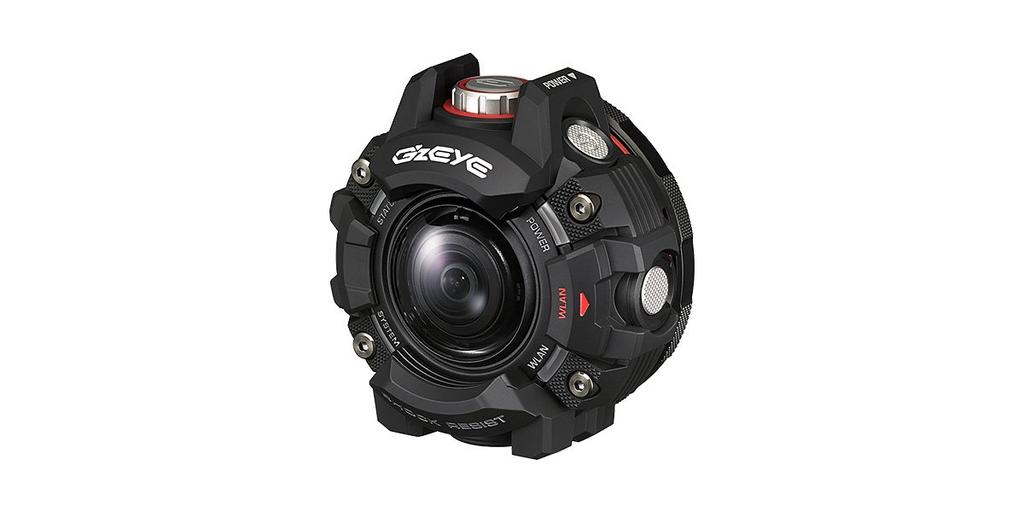 CASIO EYE Digital to Waterproof to a Depth of Black G'z GZE-1 Camera, Shockproof, Drop-Resistant 4m, 50m, (GZE-1BK)
