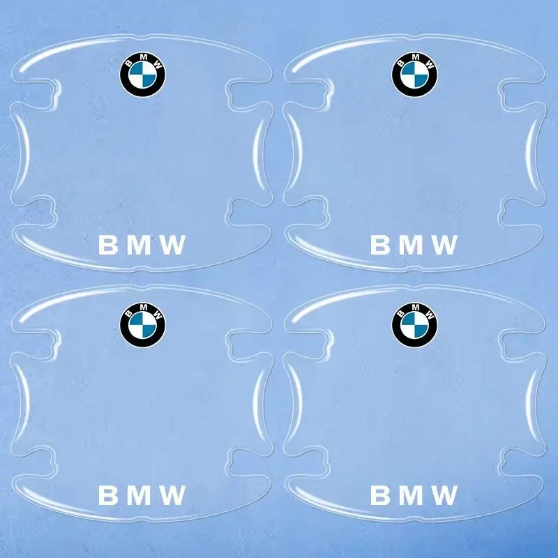 -8PCS Anti Scratch Stickers Car Door Handle Cup Protector Film For BMW E46 E52 E53 E60 E90 E91 E92 E93 F30 M3 M5 M6 X1 X3 X5 X6