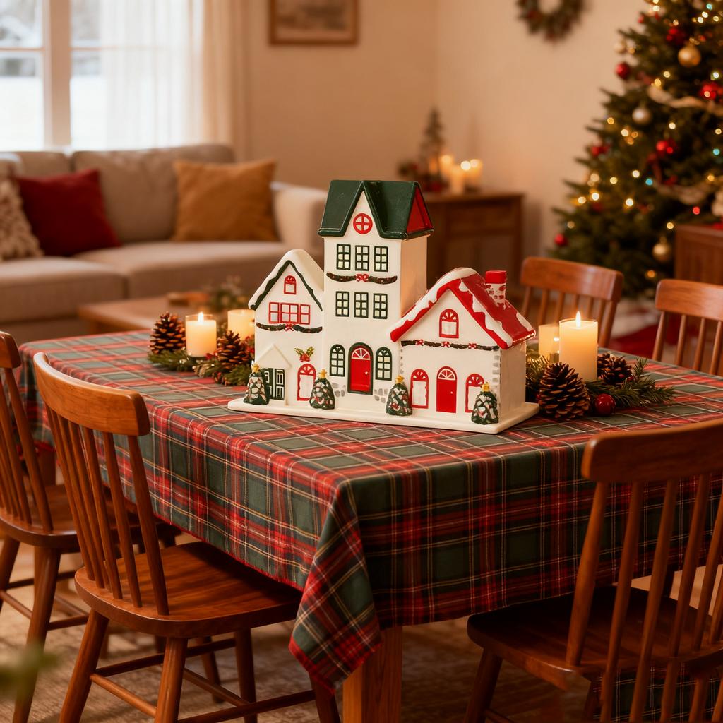 The  Christmas Table Decoration Adds Festive Charm To Your Home