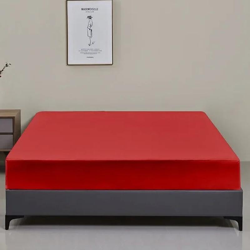 Waterproof Bed Sheet Bedcover Solid Color Bed Protector Cover Mattress Topper Quilted Cotton Waterproof Bed Sheet