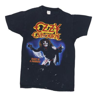 Vintage 1981 Ozzy Osbourne Diary Of A Madman Shirt