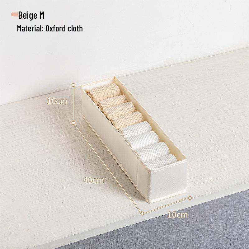 Jeans Storage Organizer: Divided Clothing Box for Wardrobe 