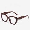 2022 Summer Fashion Designer Flat Top Eyewear Frame For Long Face Ladies