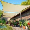 Sun Shade Sail Multiple Sizes Rectangle Canopy UV Block Sunshade Cover for Outdoor Patio Garden Backyard