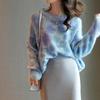 Herbst/Winter Eleganter Stil: Damen Pullover aus lockerem Mohair